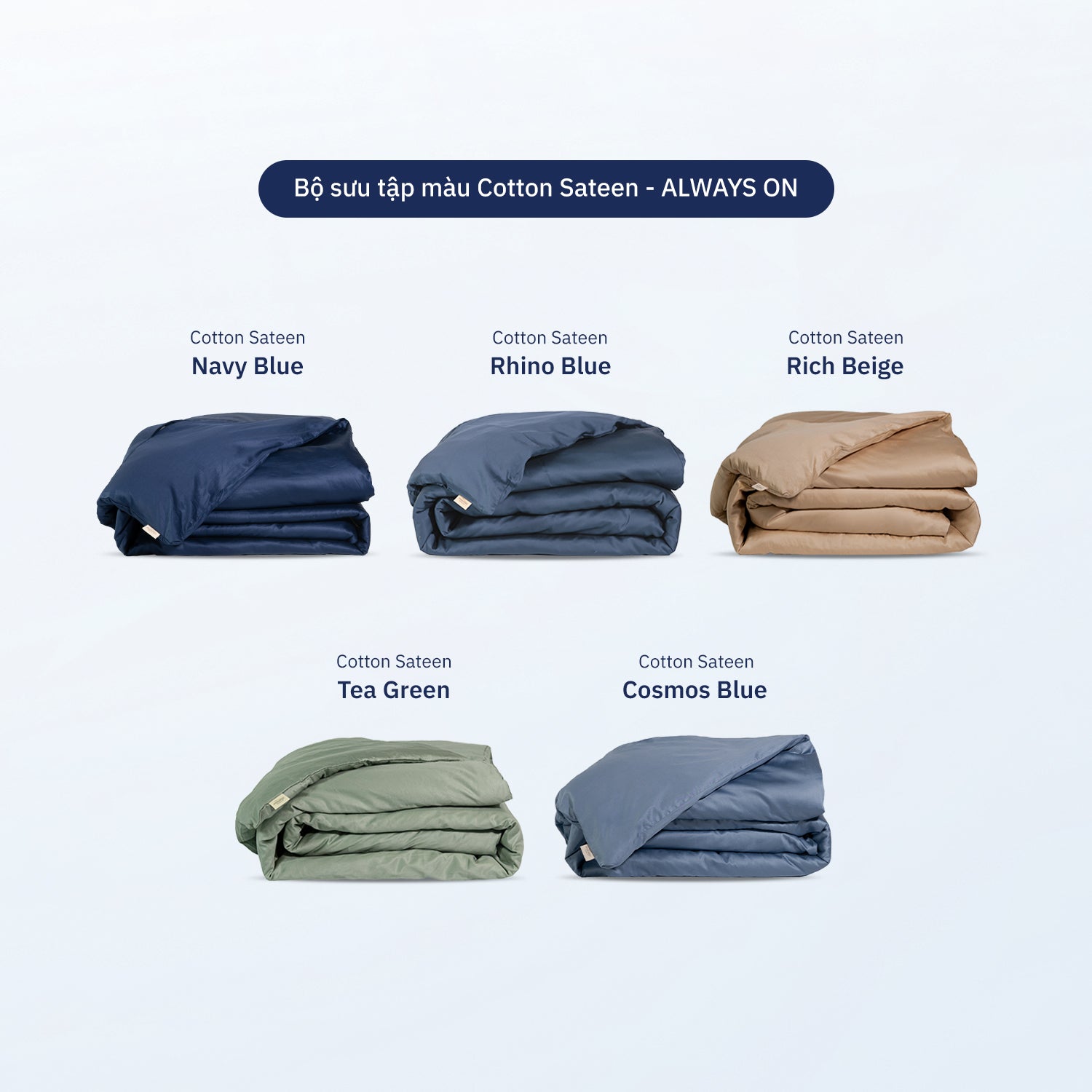 Vỏ Chăn Cotton Sateen