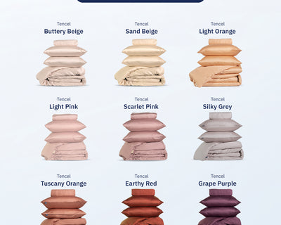 Combo Ga Giường Tencel