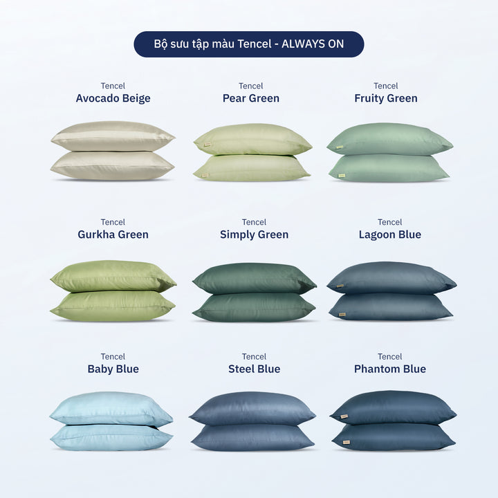 Bộ Vỏ Gối Tencel