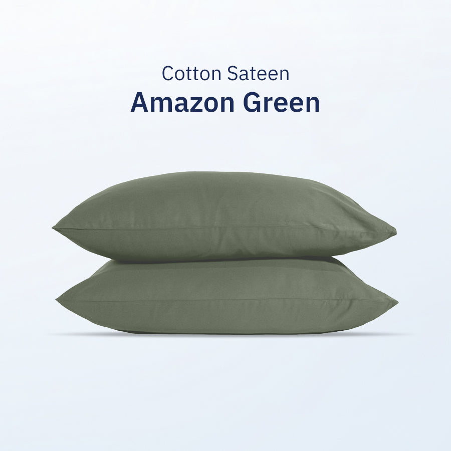Bộ Vỏ Gối Cotton Sateen