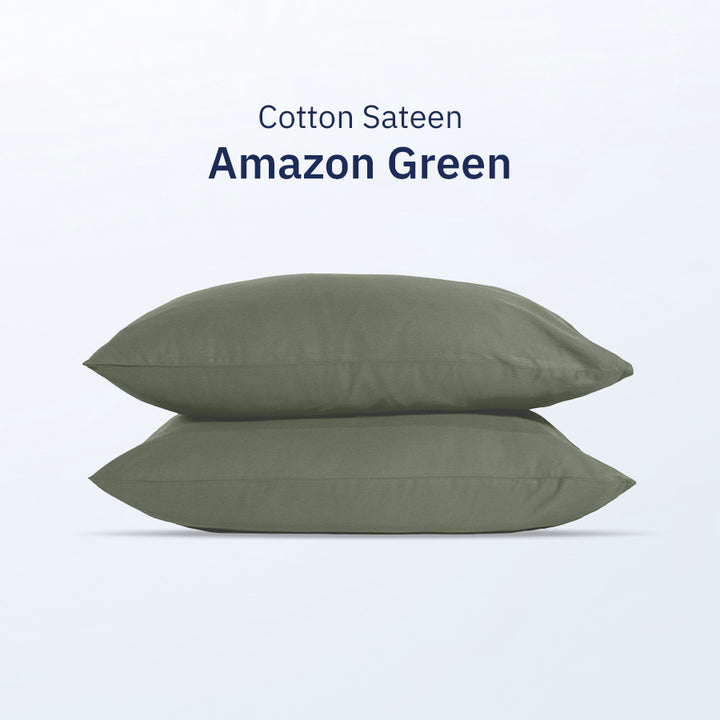 Bộ Vỏ Gối Cotton Sateen