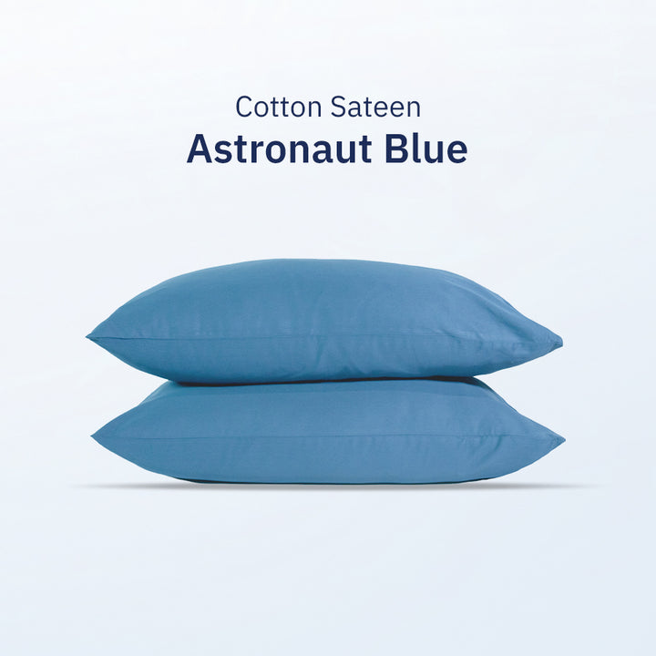 Bộ Vỏ Gối Cotton Sateen