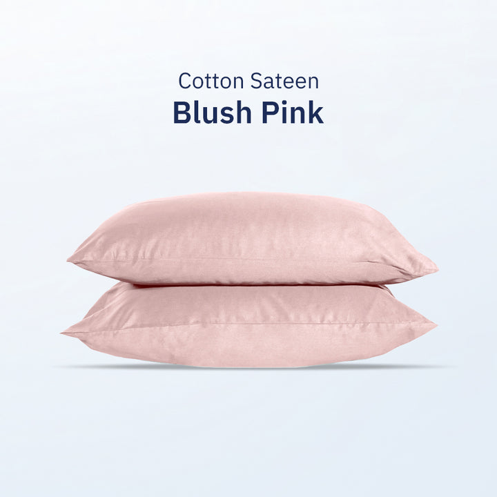 Bộ Vỏ Gối Cotton Sateen