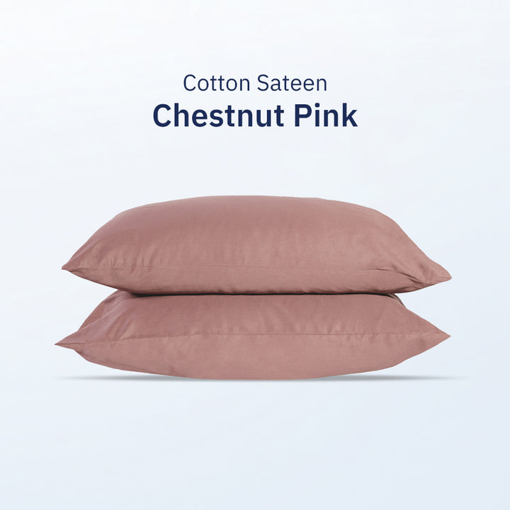 Bộ Vỏ Gối Cotton Sateen
