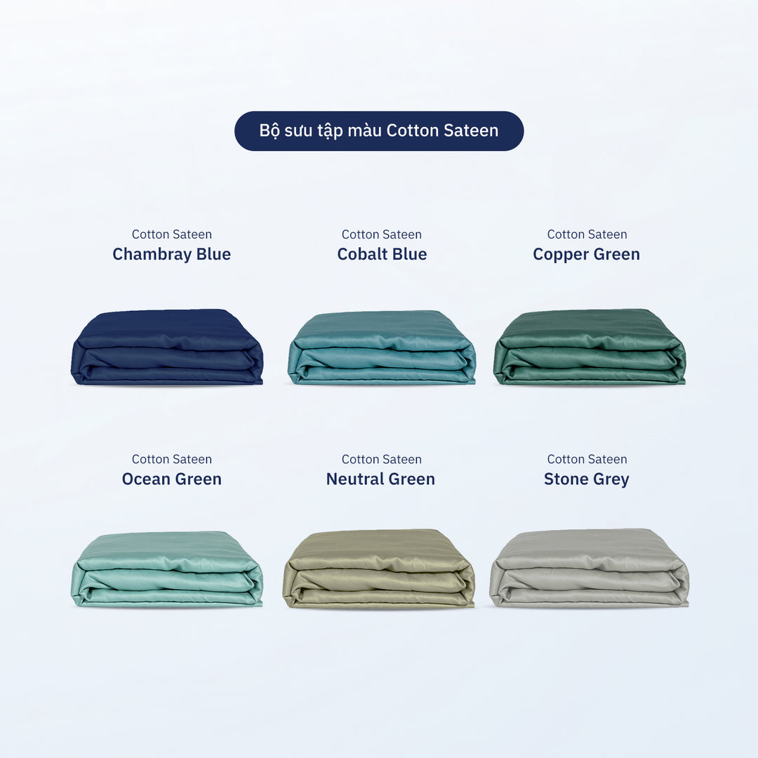 Vỏ Ga Nệm Cotton Sateen