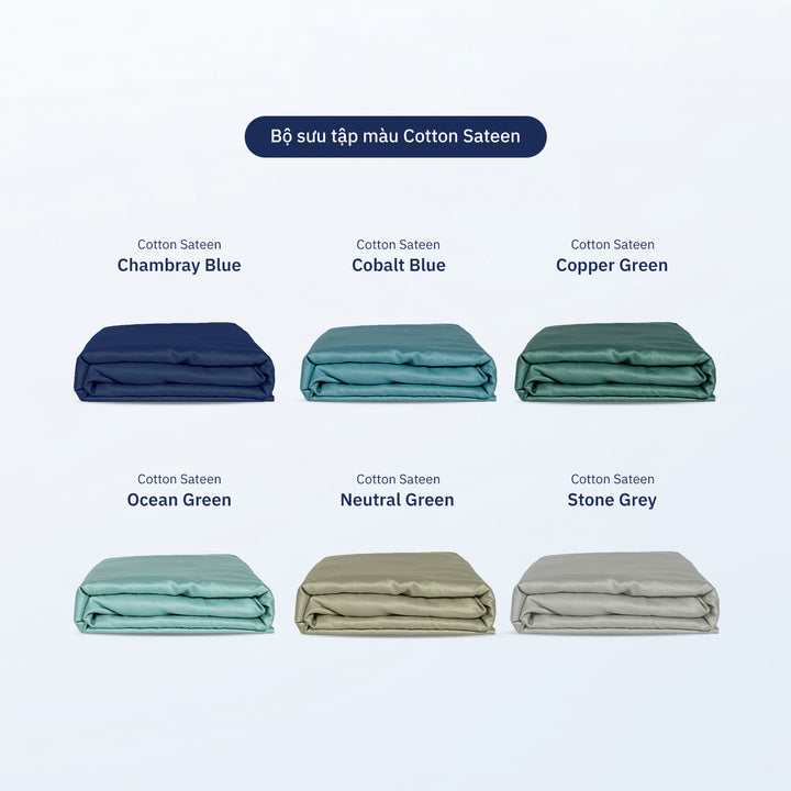 Vỏ Ga Nệm Cotton Sateen