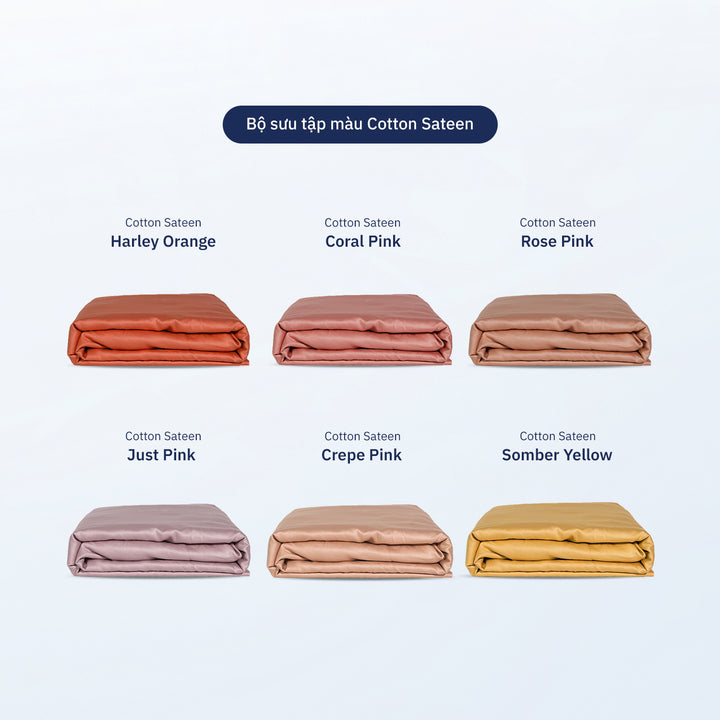 Vỏ Ga Nệm Cotton Sateen