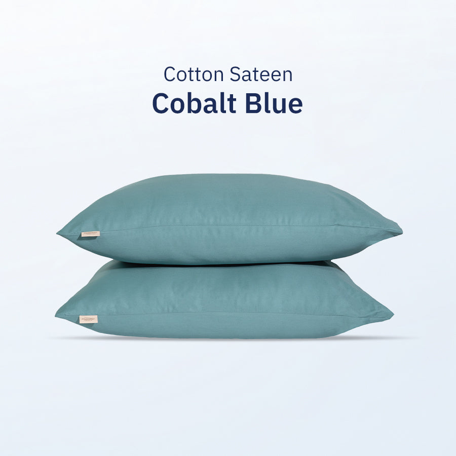 Bộ Vỏ Gối Cotton Sateen