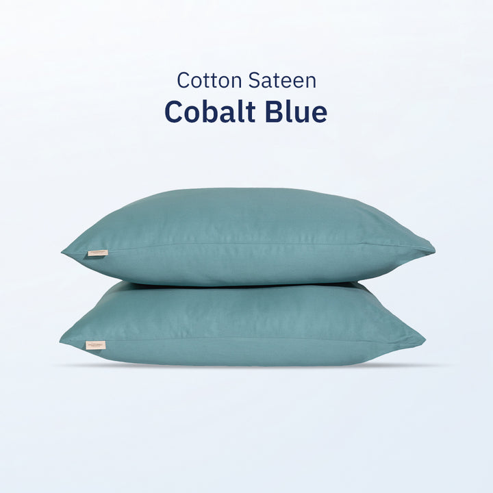 Bộ Vỏ Gối Cotton Sateen