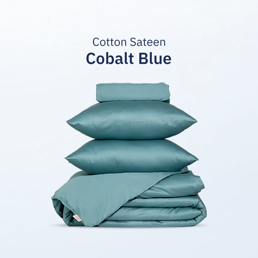 Bộ Ga Giường Cotton Sateen
