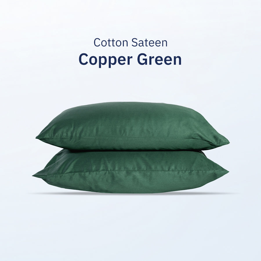 Bộ Vỏ Gối Cotton Sateen