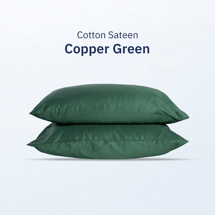 Bộ Vỏ Gối Cotton Sateen