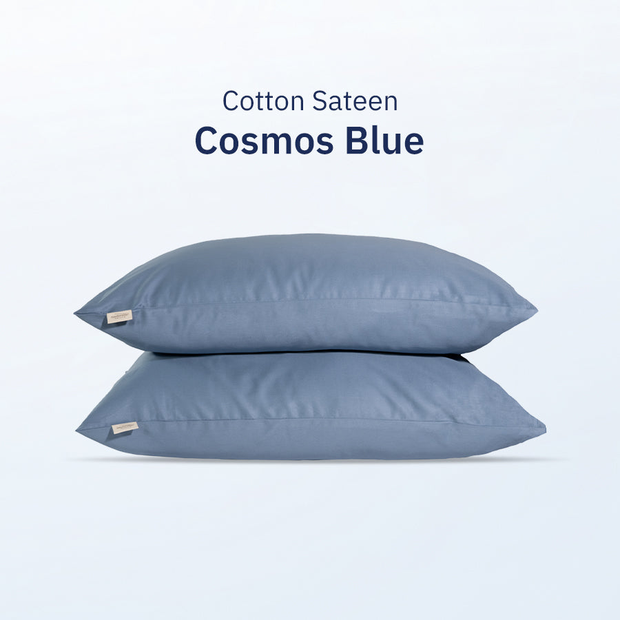 Bộ Vỏ Gối Cotton Sateen