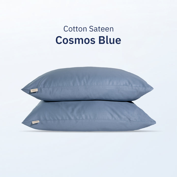 Bộ Vỏ Gối Cotton Sateen