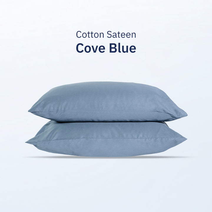 Bộ Vỏ Gối Cotton Sateen