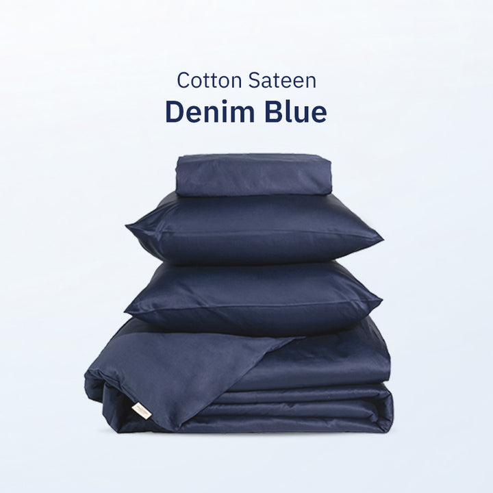Bộ Ga Giường Cotton Sateen