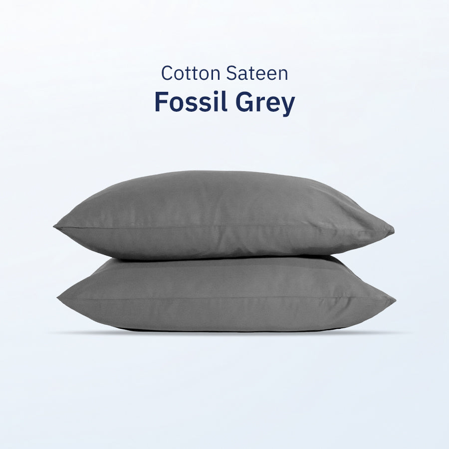 Bộ Vỏ Gối Cotton Sateen