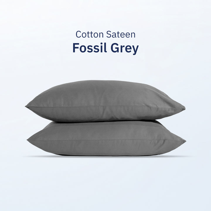 Bộ Vỏ Gối Cotton Sateen