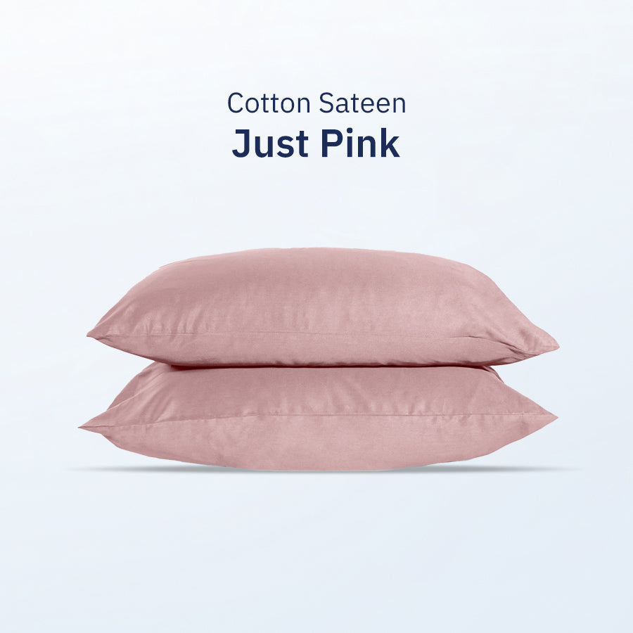 Bộ Vỏ Gối Cotton Sateen