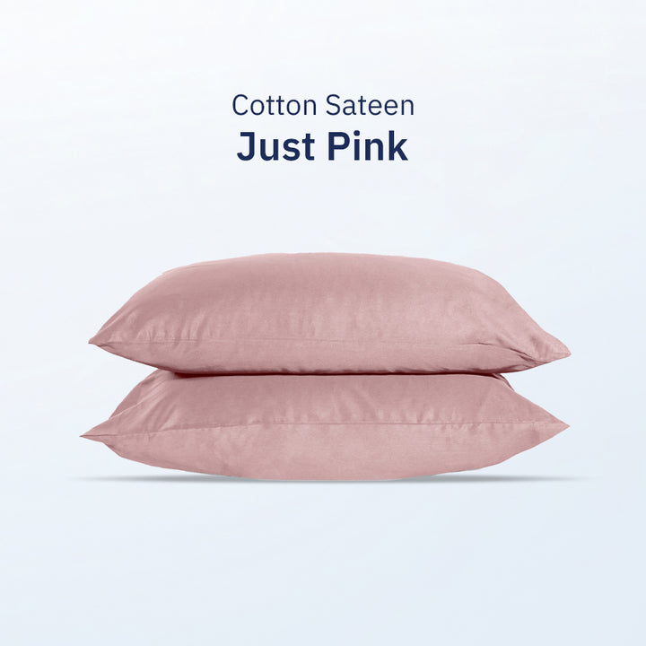 Bộ Vỏ Gối Cotton Sateen