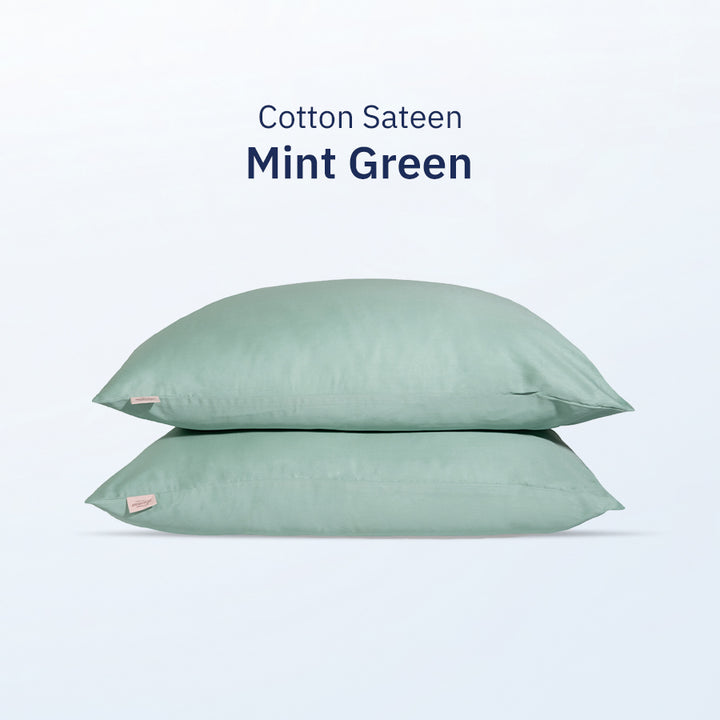 Bộ Vỏ Gối Cotton Sateen