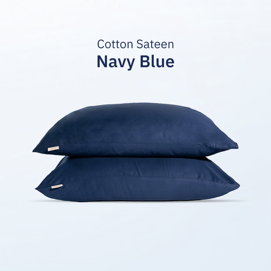 Bộ Vỏ Gối Cotton Sateen