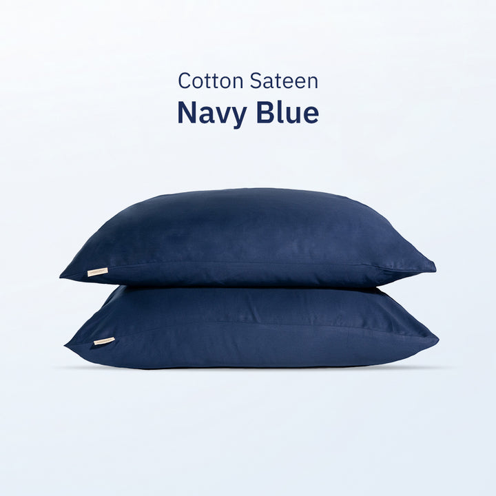 Bộ Vỏ Gối Cotton Sateen