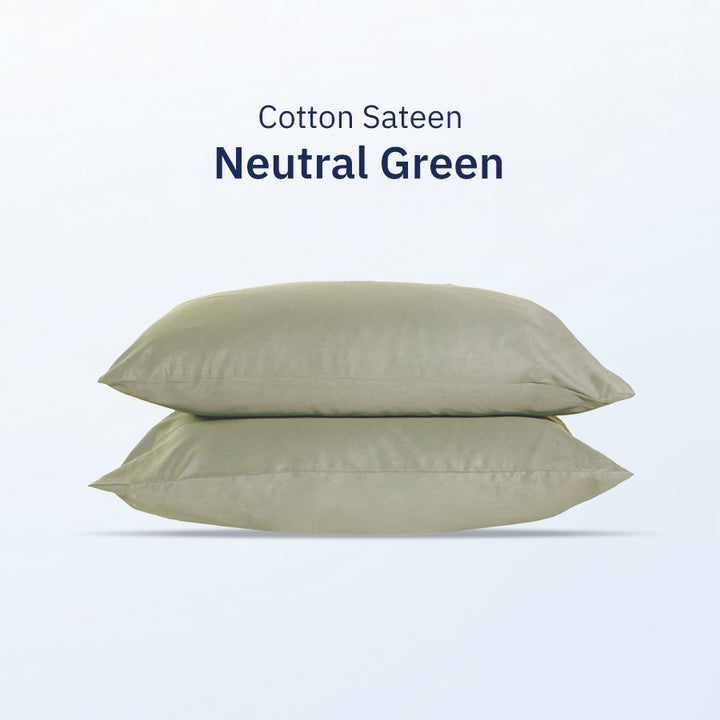Bộ Vỏ Gối Cotton Sateen
