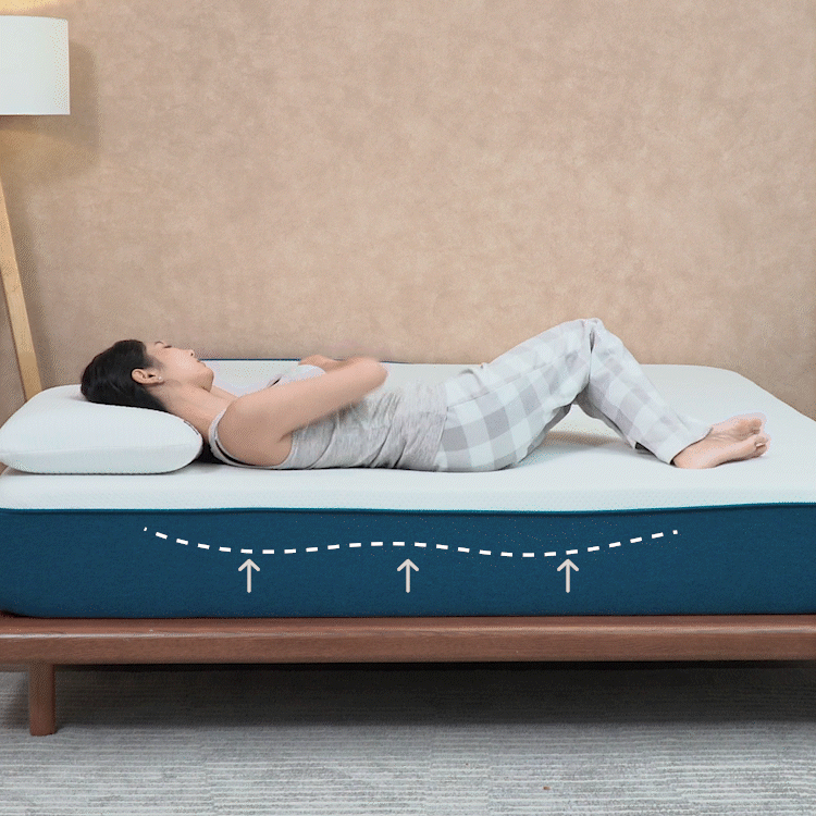 Conforms to the natural curve of your spine
