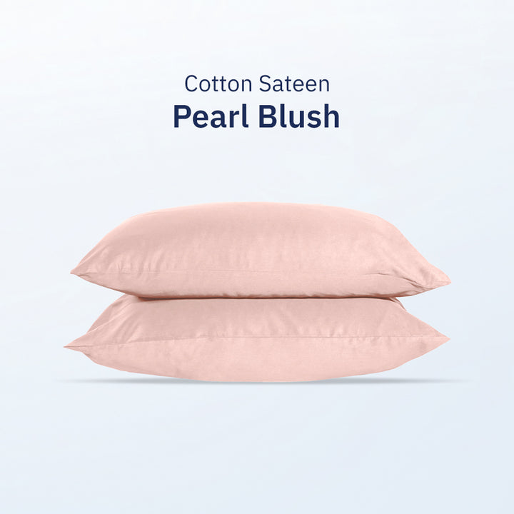 Bộ Vỏ Gối Cotton Sateen