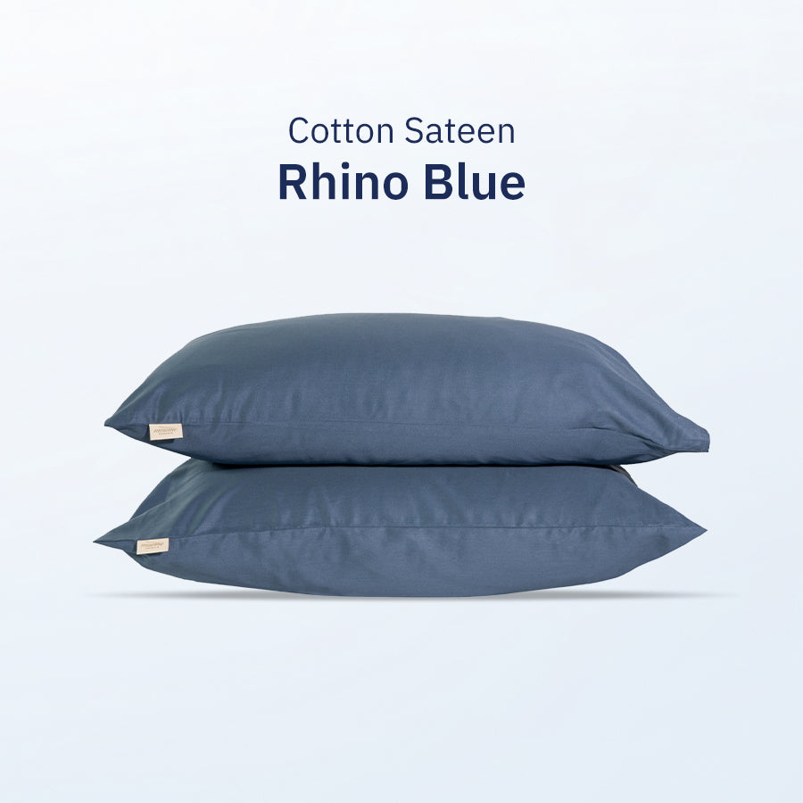 Bộ Vỏ Gối Cotton Sateen