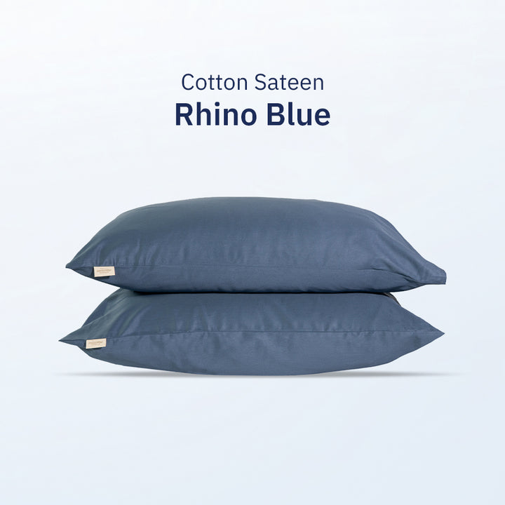 Bộ Vỏ Gối Cotton Sateen
