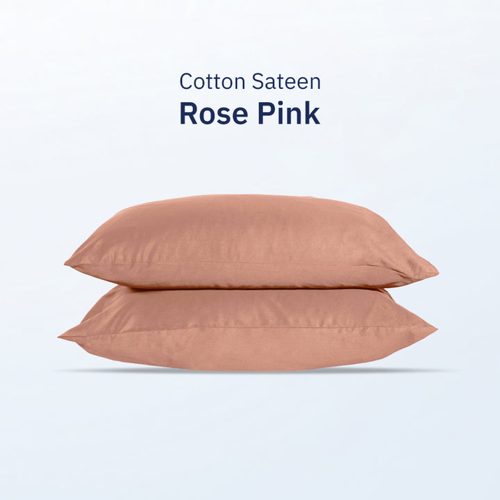 Bộ Vỏ Gối Cotton Sateen