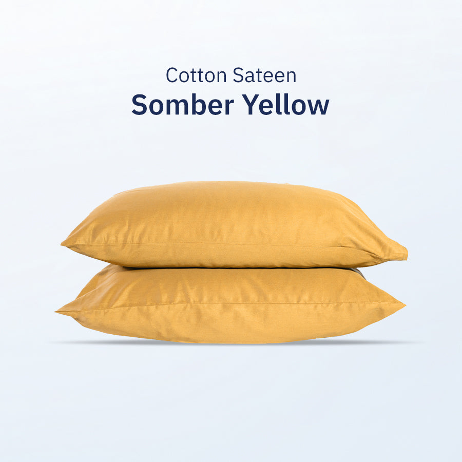 Bộ Vỏ Gối Cotton Sateen