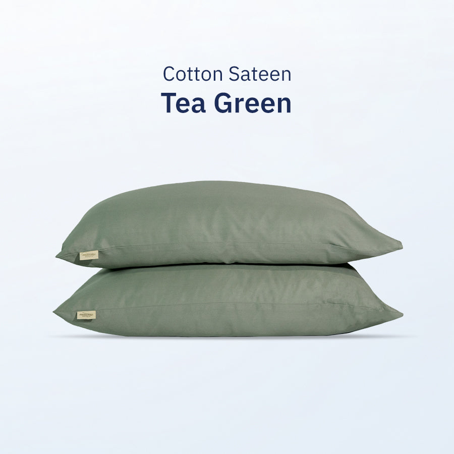 Bộ Vỏ Gối Cotton Sateen