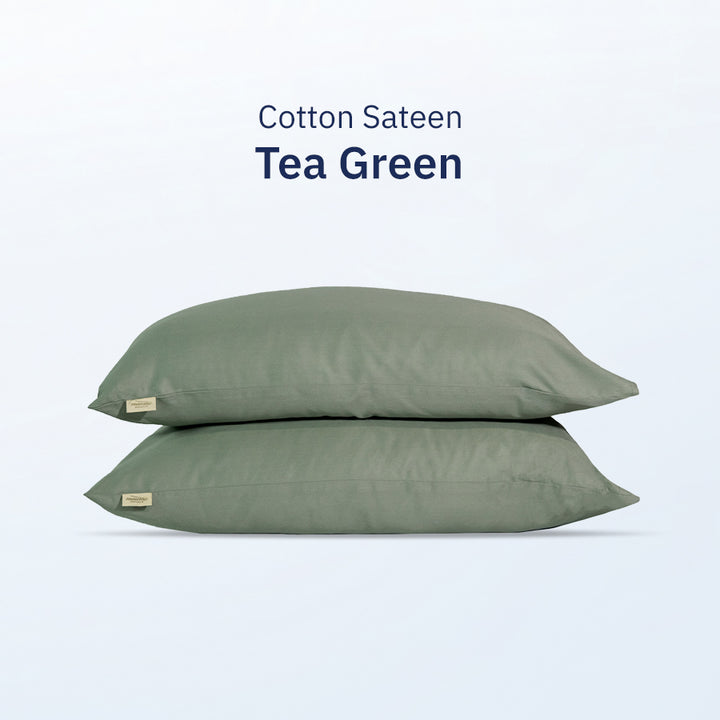 Bộ Vỏ Gối Cotton Sateen