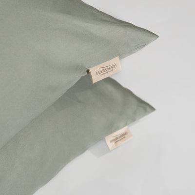 Cotton Sateen Pillowcase Set