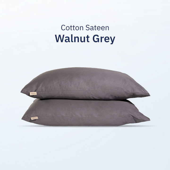 Bộ Vỏ Gối Cotton Sateen