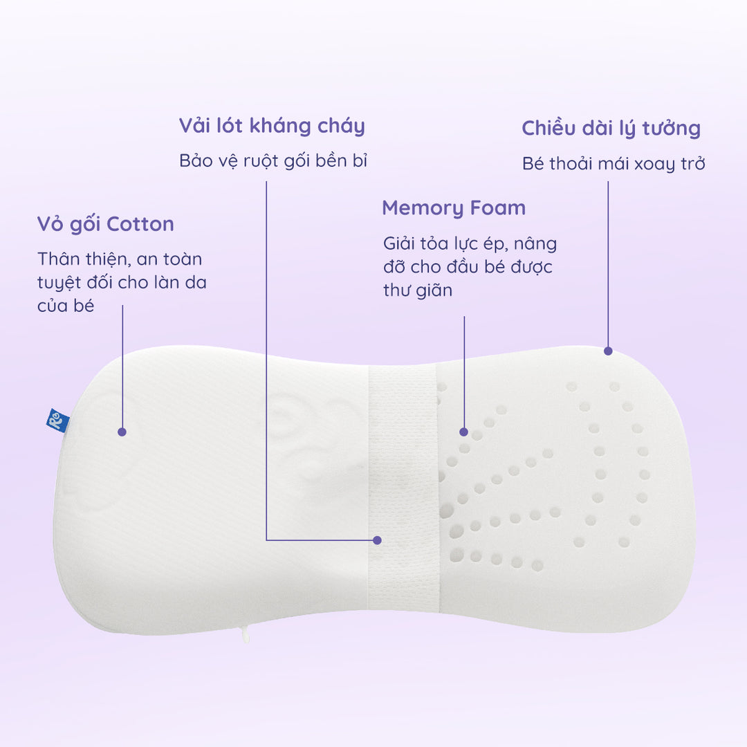 Gối Em Bé 3-4 tuổi