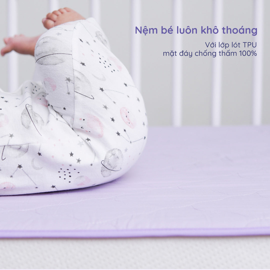 Tấm Bảo Vệ Nệm Em Bé