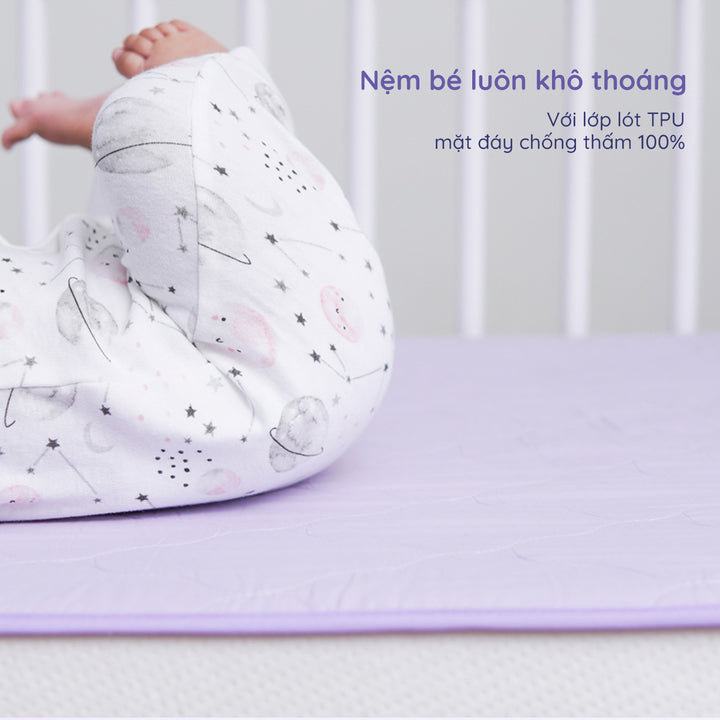 Tấm Bảo Vệ Nệm Em Bé